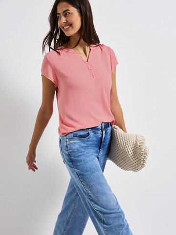 STREET ONE Blouse in Orange: front