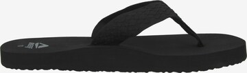 REEF T-Bar Sandals 'Smoothy' in Black