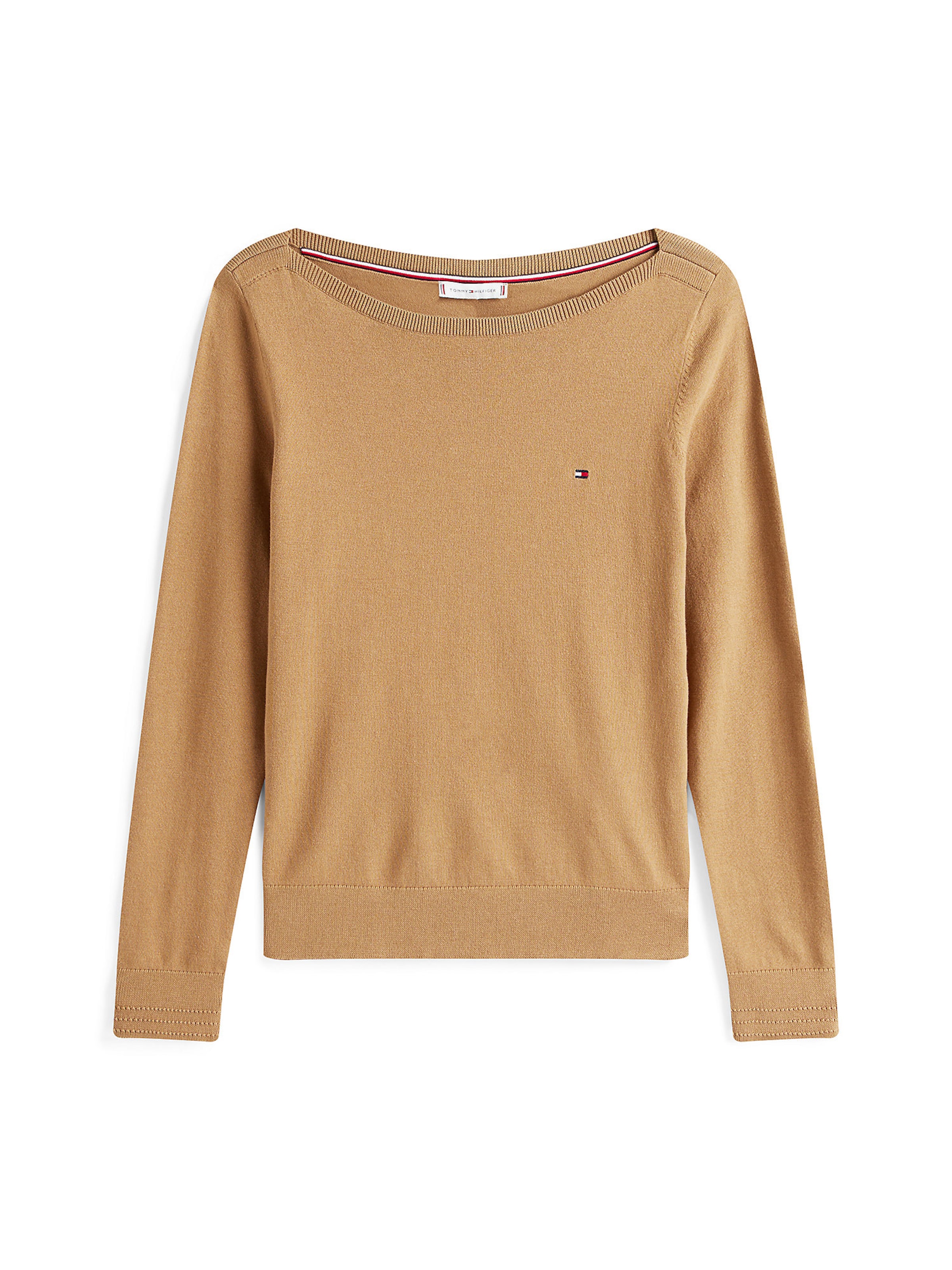 TOMMY HILFIGER Pullover in Beige: Vorderseite