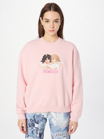 Fiorucci Sweatshirt in Pink: Vorderseite