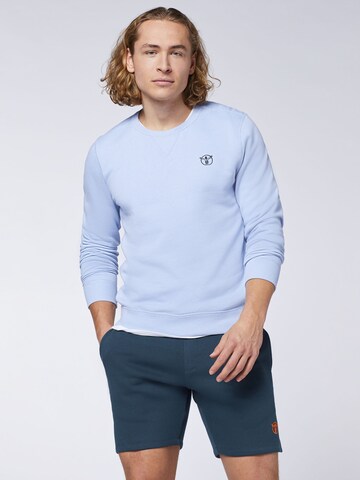 CHIEMSEE Regular Fit Sweatshirt in Blau: Vorderseite