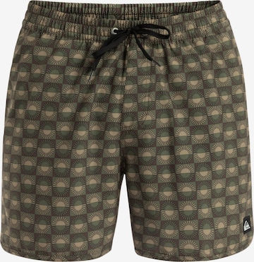QUIKSILVER Board Shorts 'Surfsilk' in Green: front