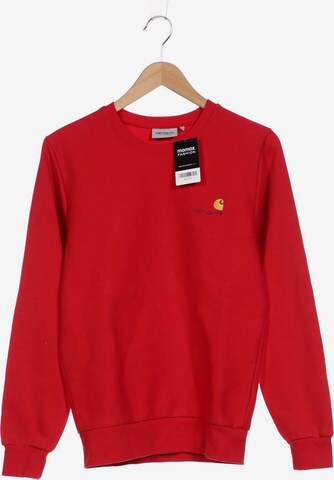 Carhartt WIP Sweatshirt & Zip-Up Hoodie in XS in Red: front