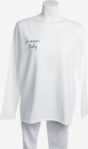 Juvia Sweatshirt & Zip-Up Hoodie in XS in White: front