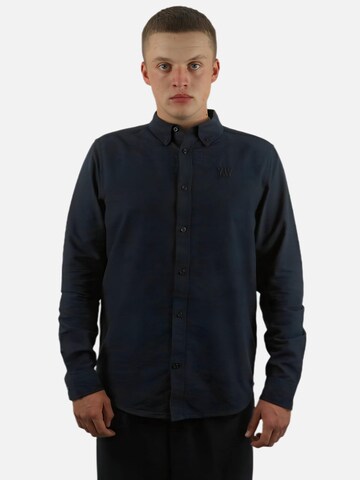 HEFTYKA Shirt 'OXFORD' in Black: front