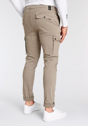 REPLAY Slimfit Cargohose in Beige