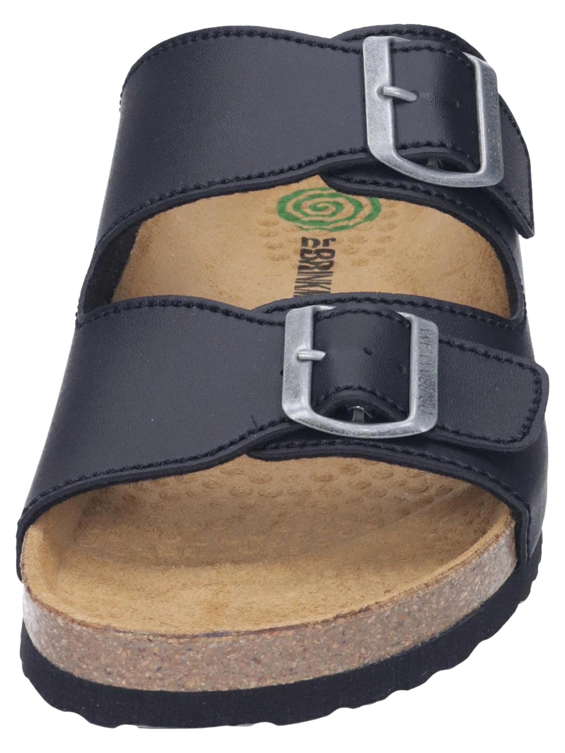DR. BRINKMANN Mule 'Bonillo' in Black