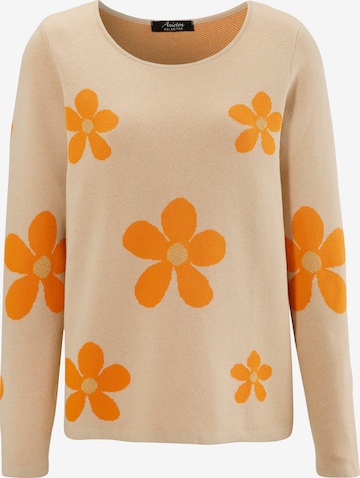 Aniston SELECTED Sweater in Orange: front