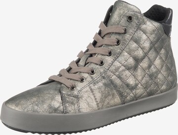 GEOX High-Top Sneakers 'Blomiee' in Silver: front