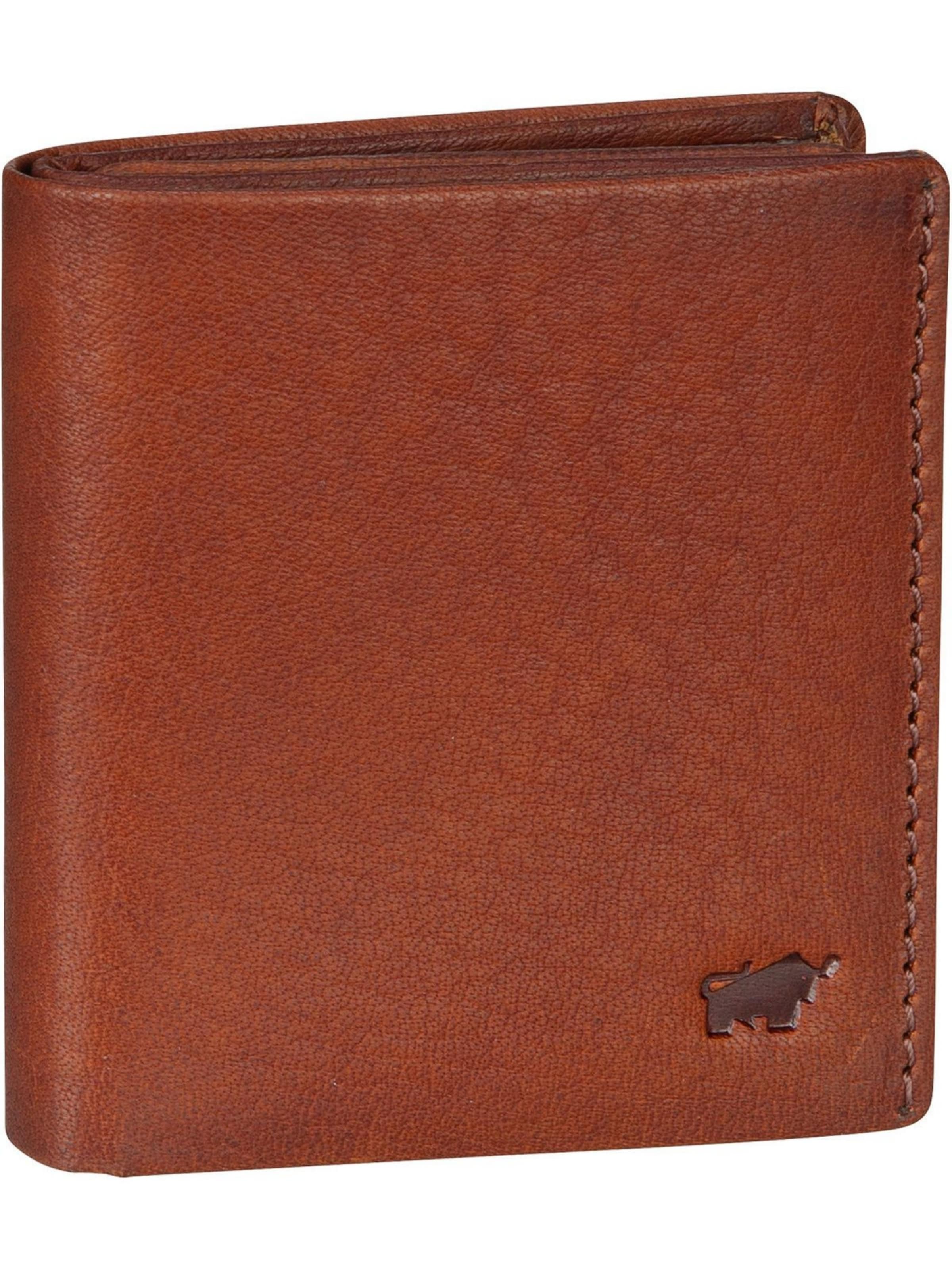 Braun Büffel Wallet 'Sven' in Brown: front
