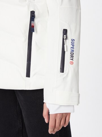 Superdry Snow Outdoor Jacket 'Motion Pro' in White