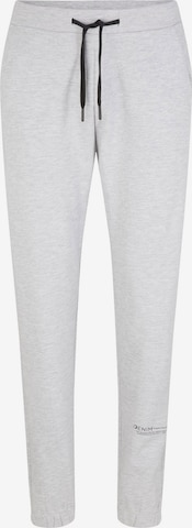 Effilé Pantalon TOM TAILOR DENIM en gris : devant