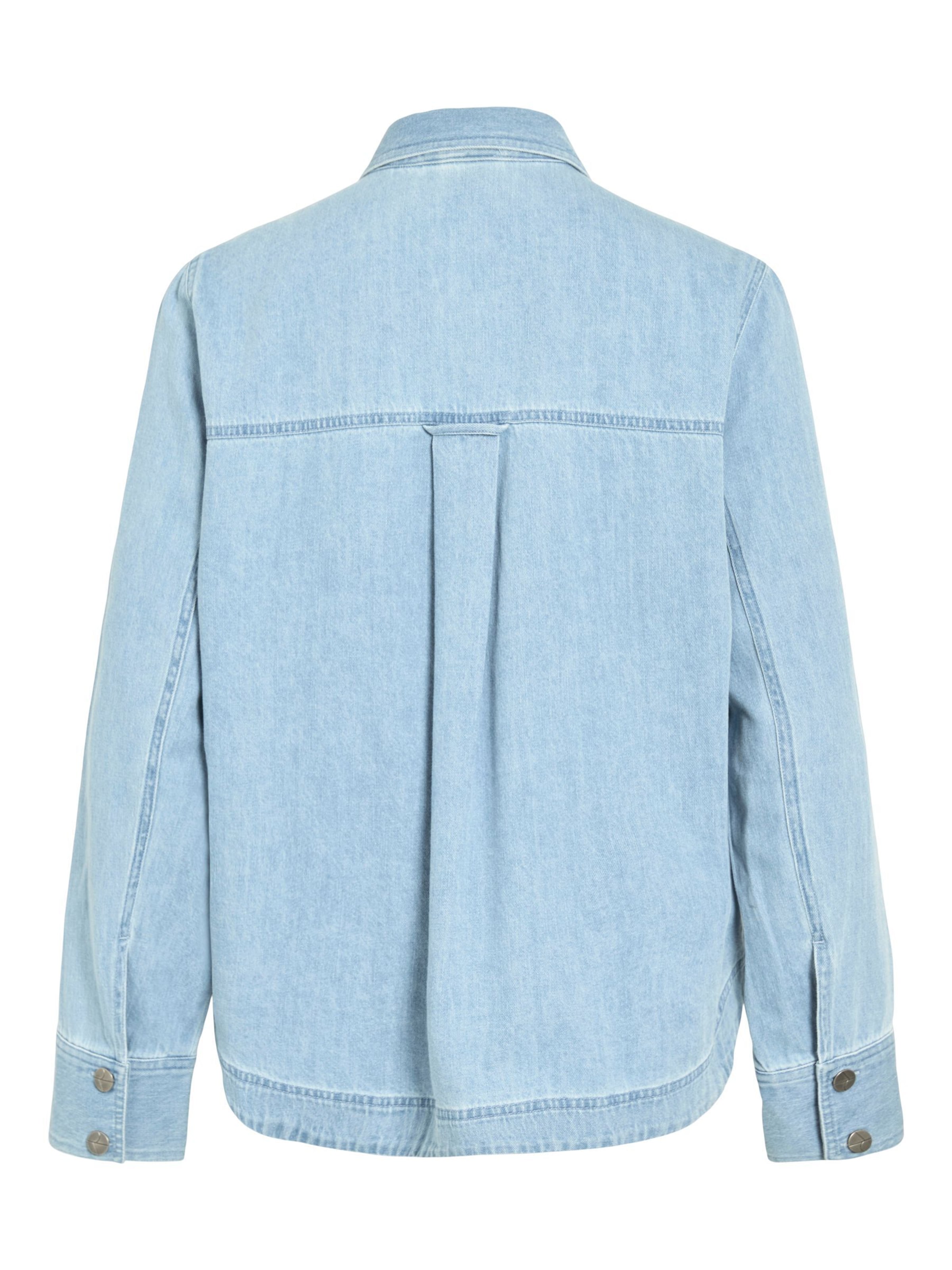 ROUGE EDIT Bluse i blå