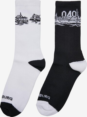 Mister Tee Socks in Black: front