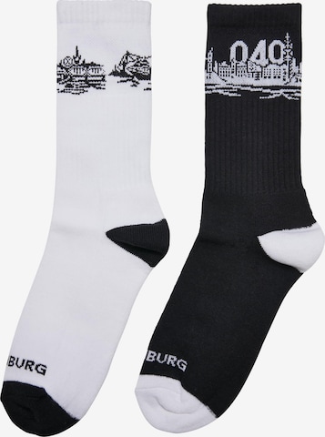 Chaussettes Mister Tee en noir : devant