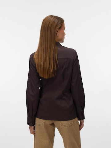 Camicia da donna 'AWALVA' di VERO MODA in marrone