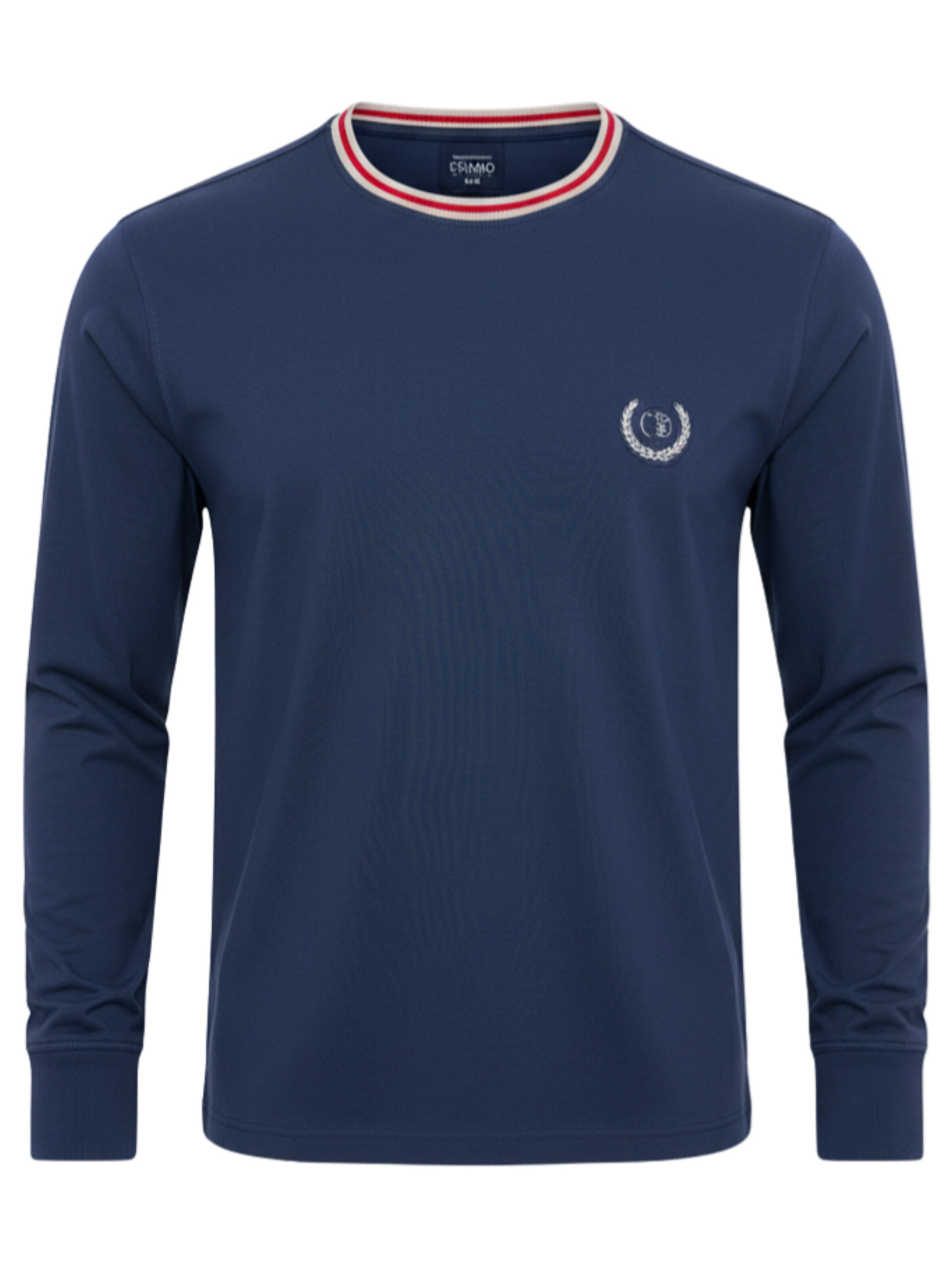 Ombre Shirt in Blauw: voorkant