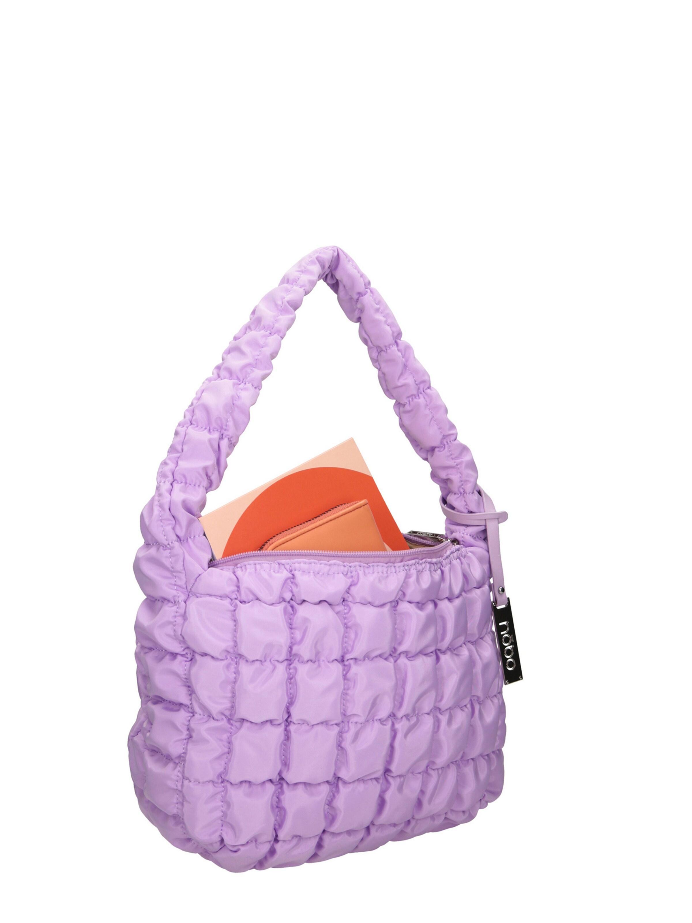NOBO Handbag 'Quilted' in Purple