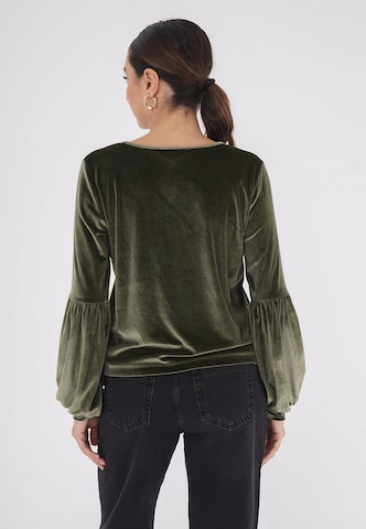 FRESHLIONS Shirt 'Viveka' in Green