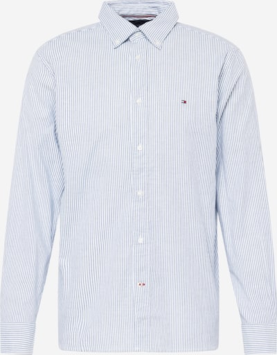 TOMMY HILFIGER Overhemd in de kleur Nachtblauw / Offwhite, Productweergave