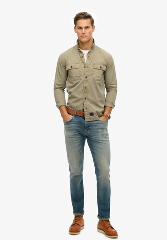 Superdry Regular fit Overhemd in Groen