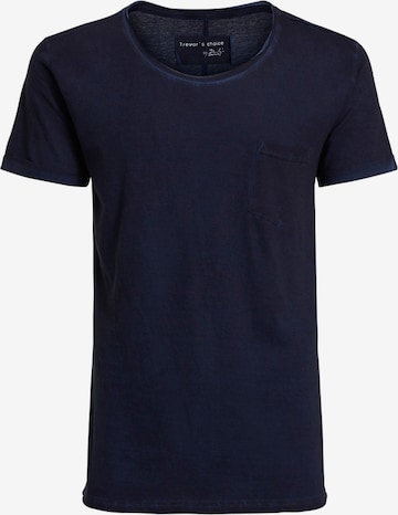 TREVOR'S Shirt in Blauw: voorkant