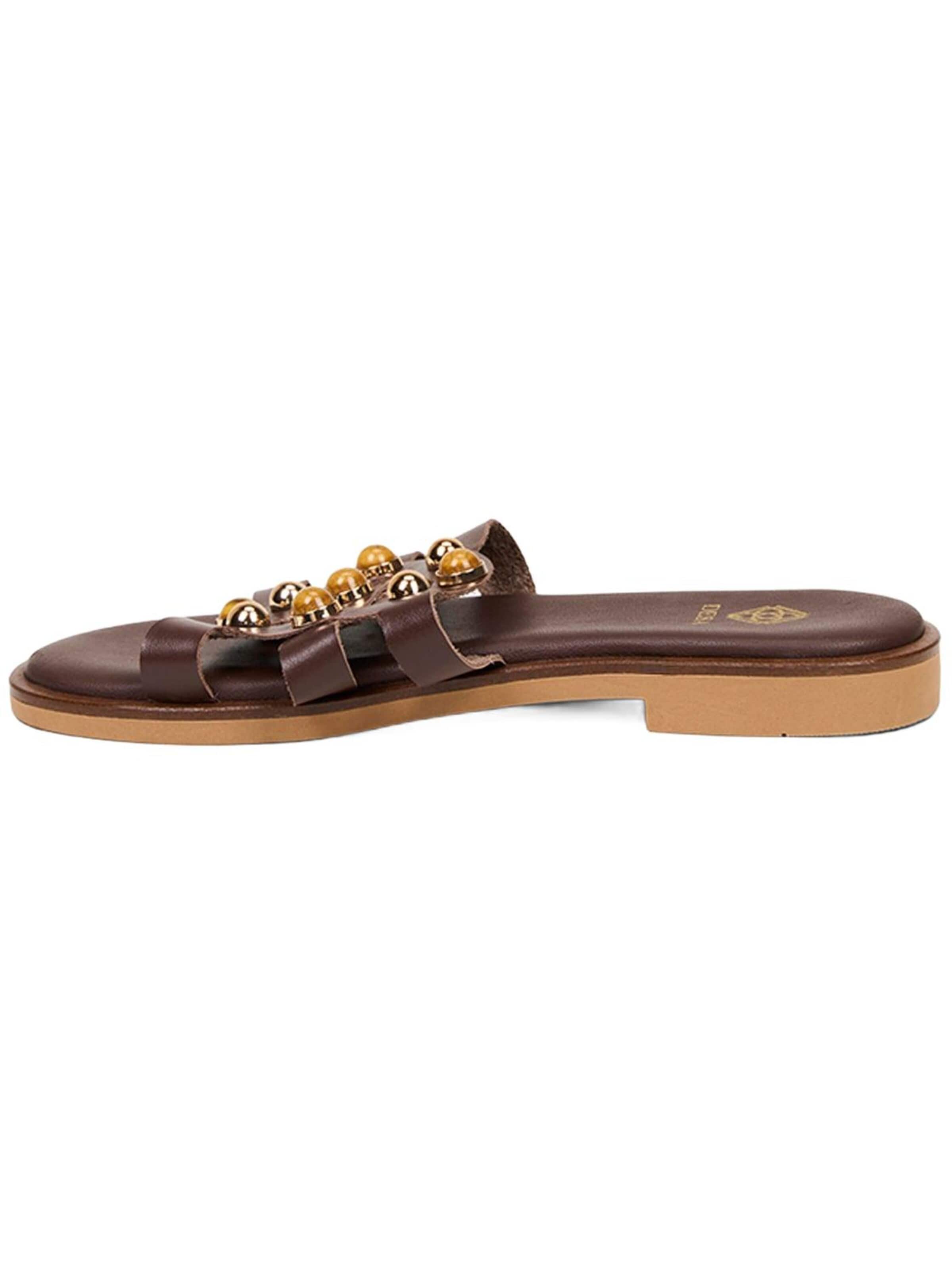 Desa Pantolette 'Pantoletten'‌‌‌‌‌ in Braun