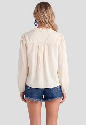 IZIA - Blusa en beige