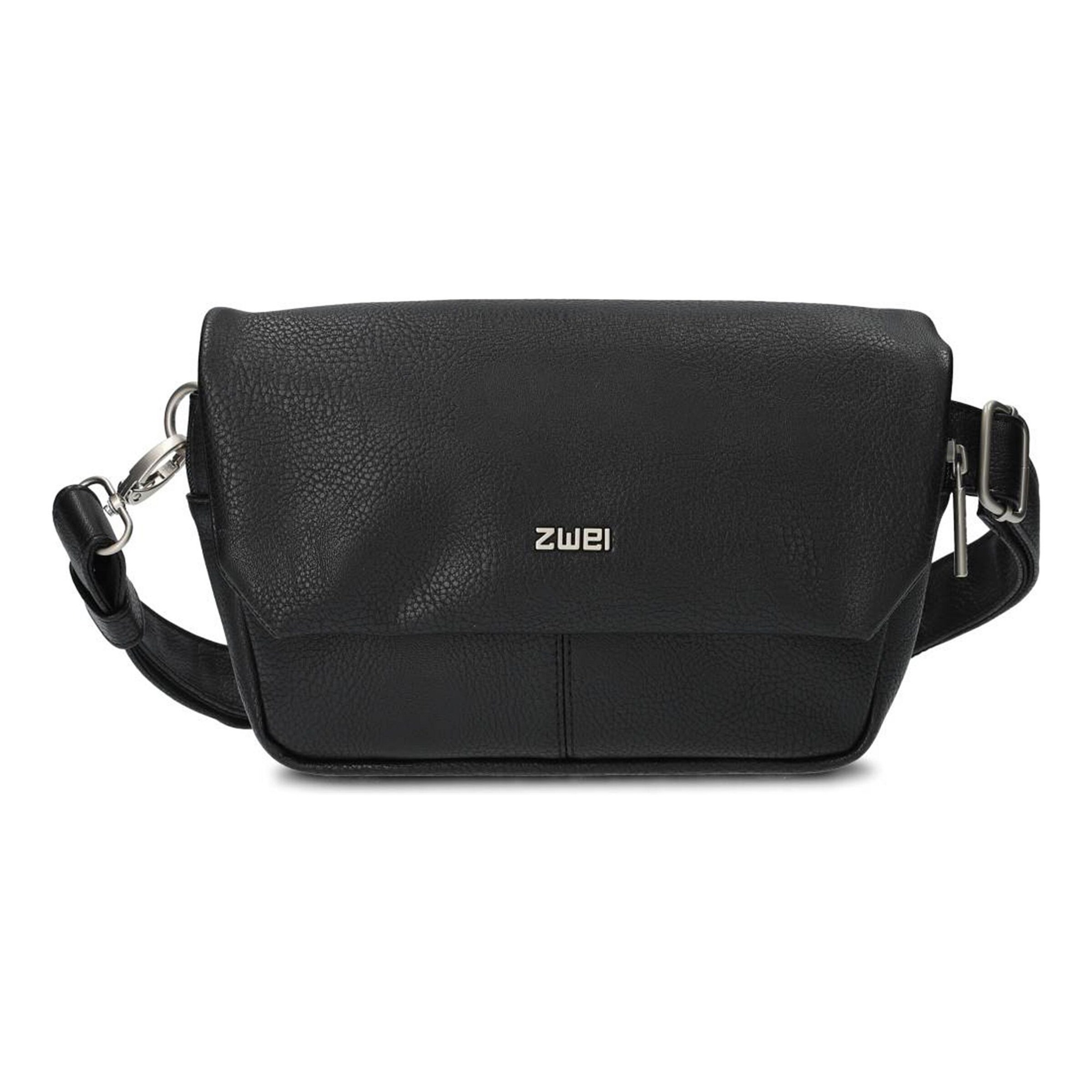 ZWEI Crossbody bag 'Mademoiselle' in Black: front