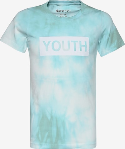 BLUE EFFECT Shirt 'Youth' in Turquoise / White, Item view