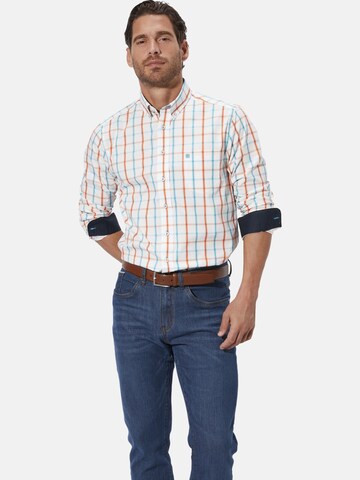BABISTA Regular fit Button Up Shirt ' Romantella ' in Blue