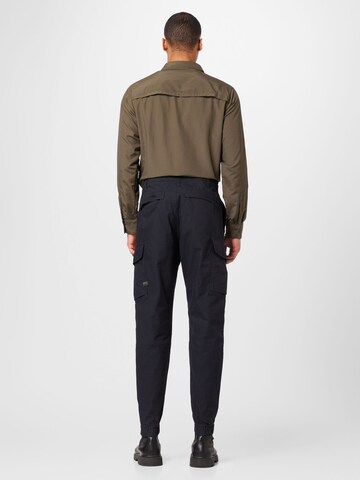 G-Star RAW Tapered Cargobroek 'Combat' in Zwart