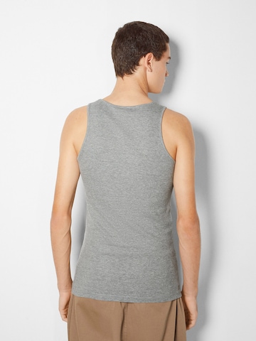 Bershka Shirt in Grey