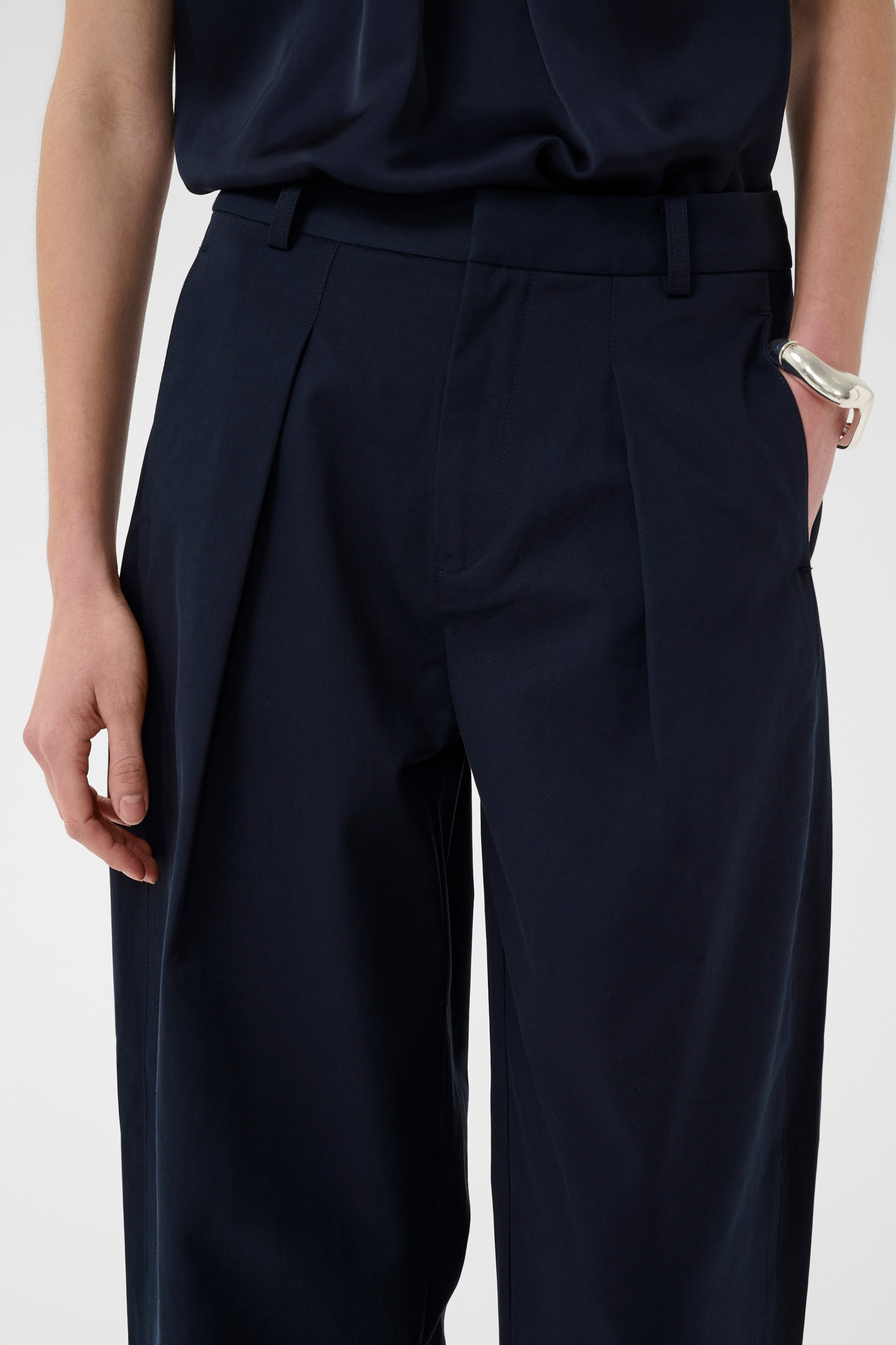 Loosefit Pantalon 'IWTinikka' InWear en bleu