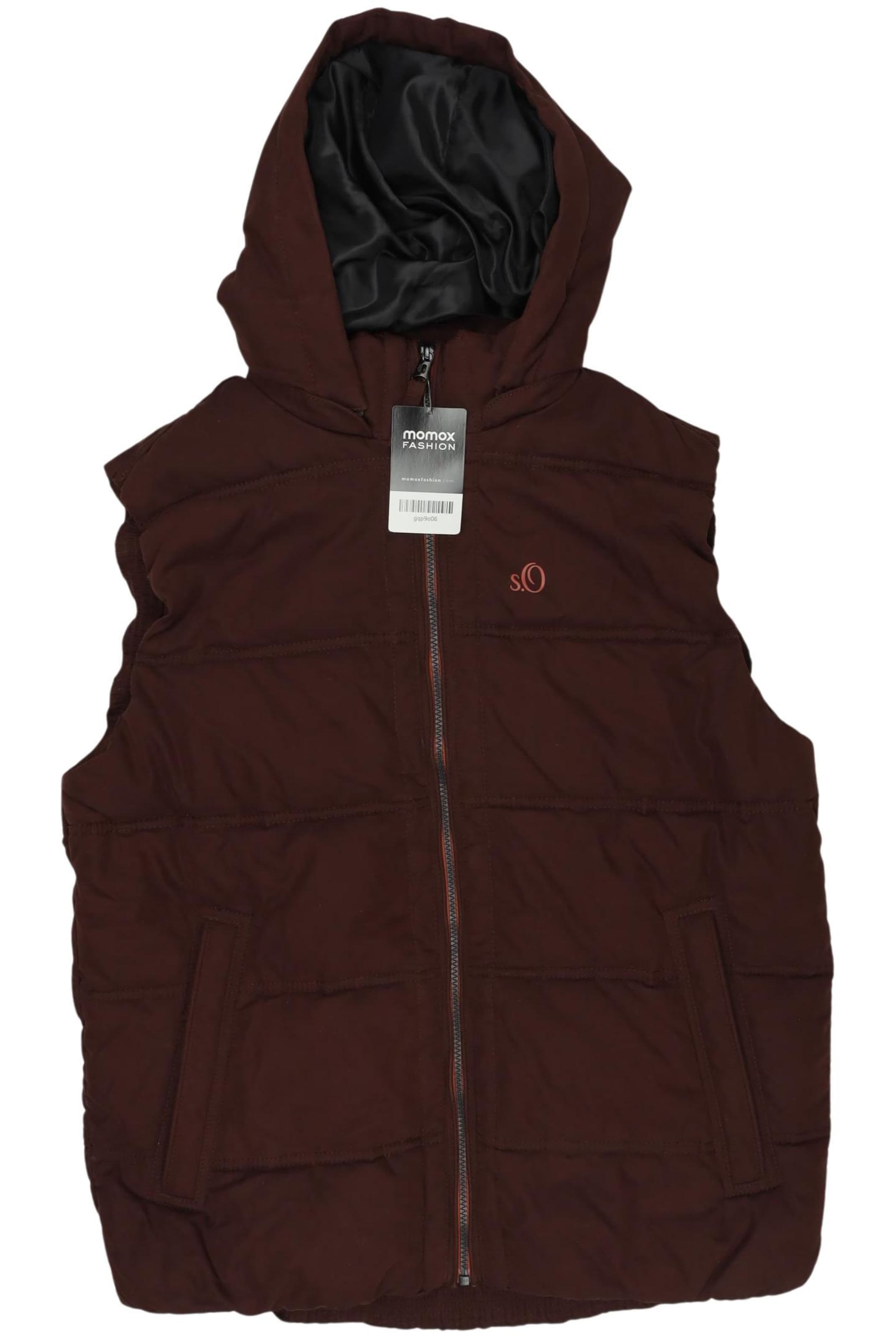 s.Oliver Vest in L in Brown: front