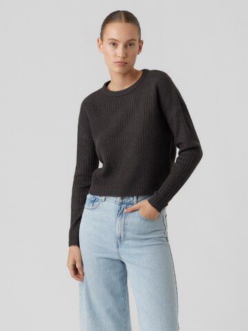 Pull-over 'LEFILE' VERO MODA en gris : devant