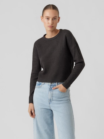 VERO MODA Sweater 'LEFILE' in Grey: front