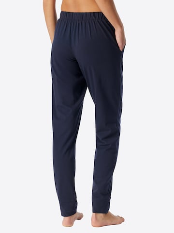Pantalon de pyjama ' Mix & Relax ' SCHIESSER en bleu
