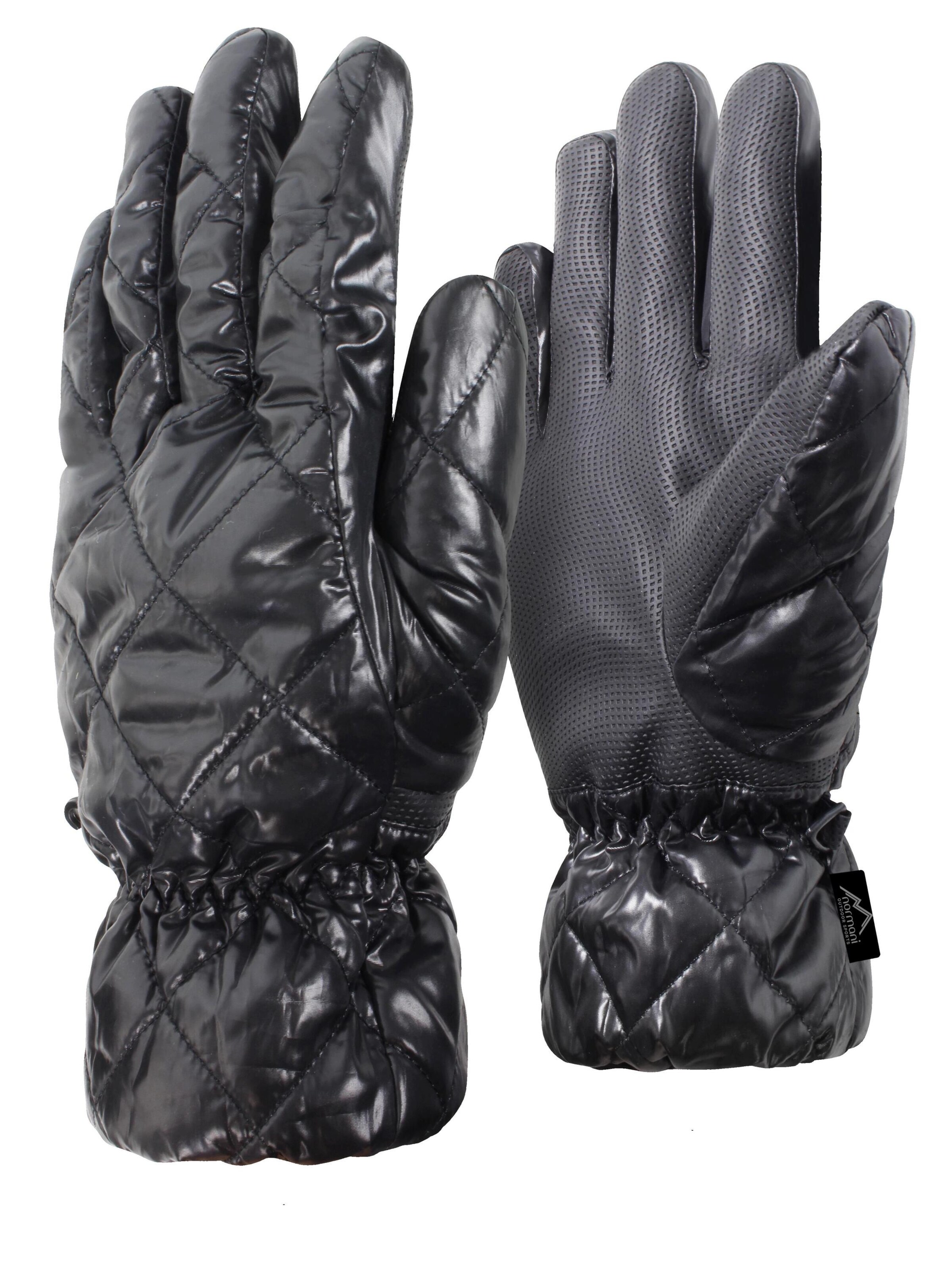 normani Vingerhandschoenen 'Cocoon' in Zwart