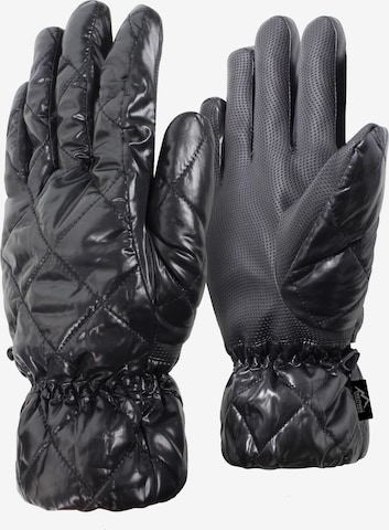 normani Full Finger Gloves 'Cocoon' in Black