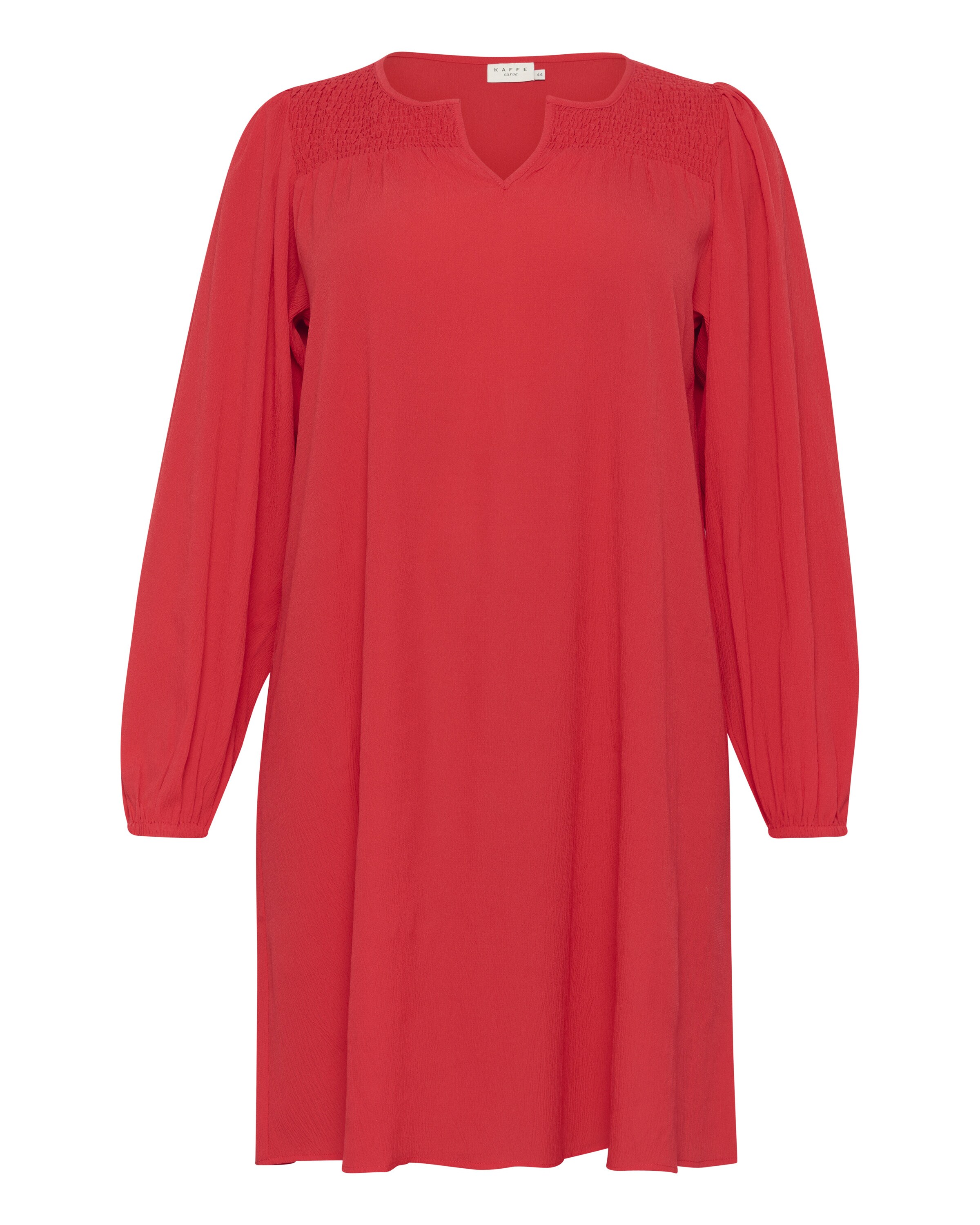 KAFFE CURVE Kleid 'Lunda' in Rot: Vorderseite