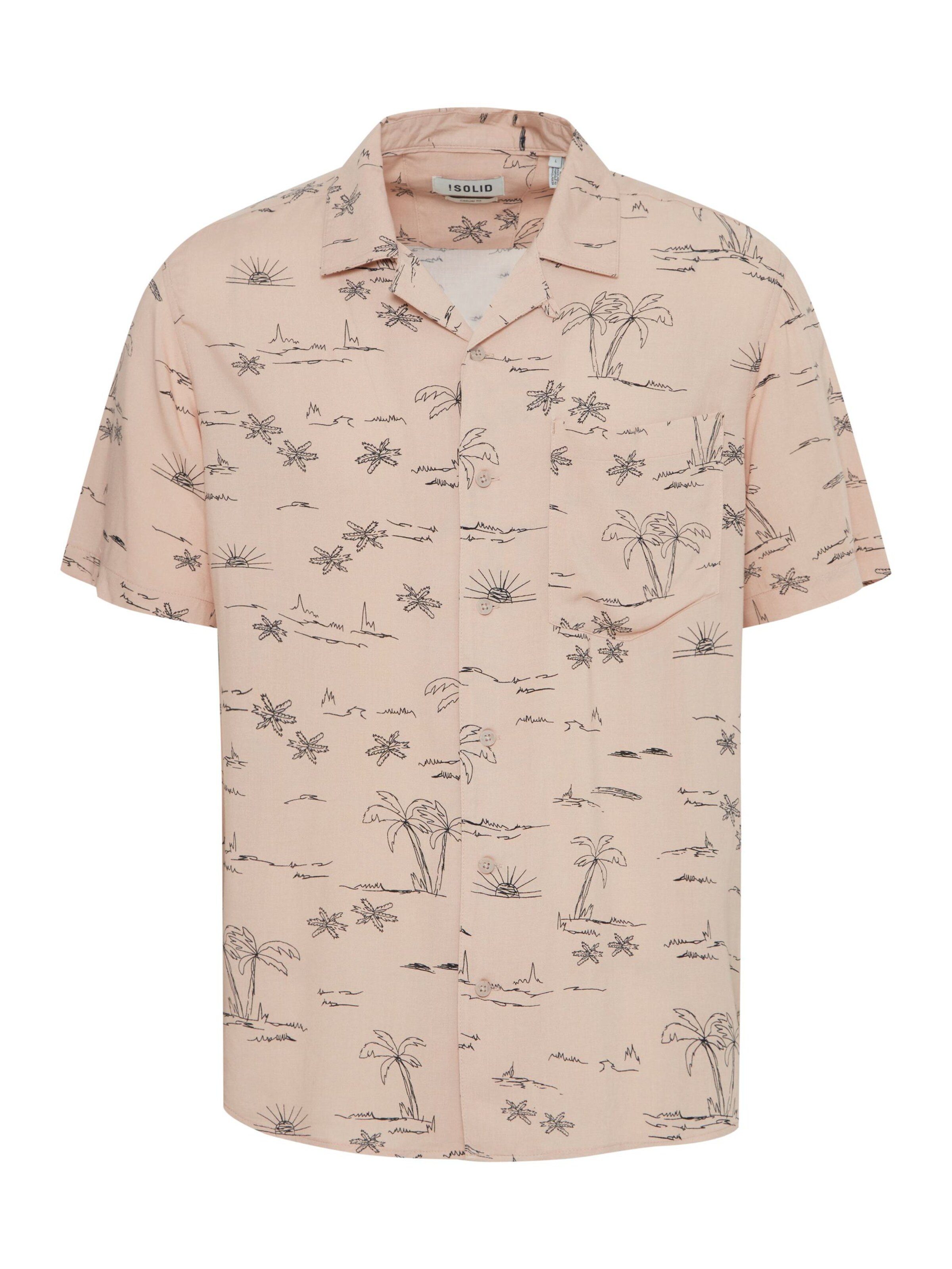 Regular fit Camicia 'Lan' di !Solid in marrone: frontale