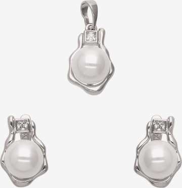 faina - Conjunto de joyería en plata: frente