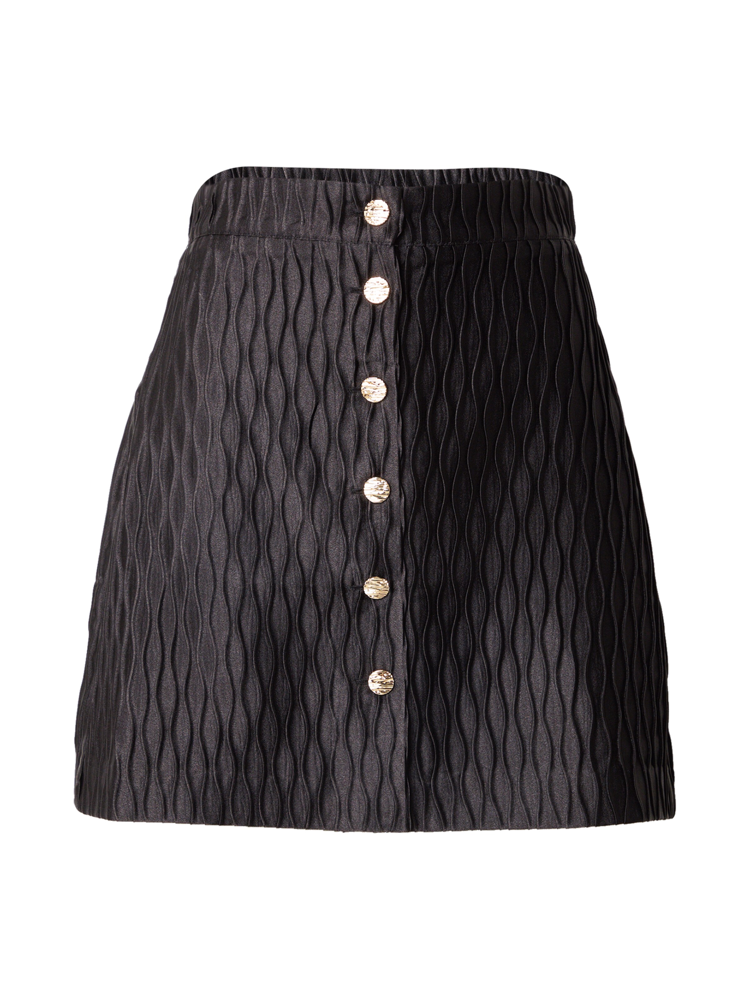 YAS - Saia 'YASRIPPLE' em preto: frente