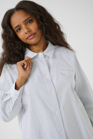 KAFFE CURVE Blouse 'Osina' in Wit