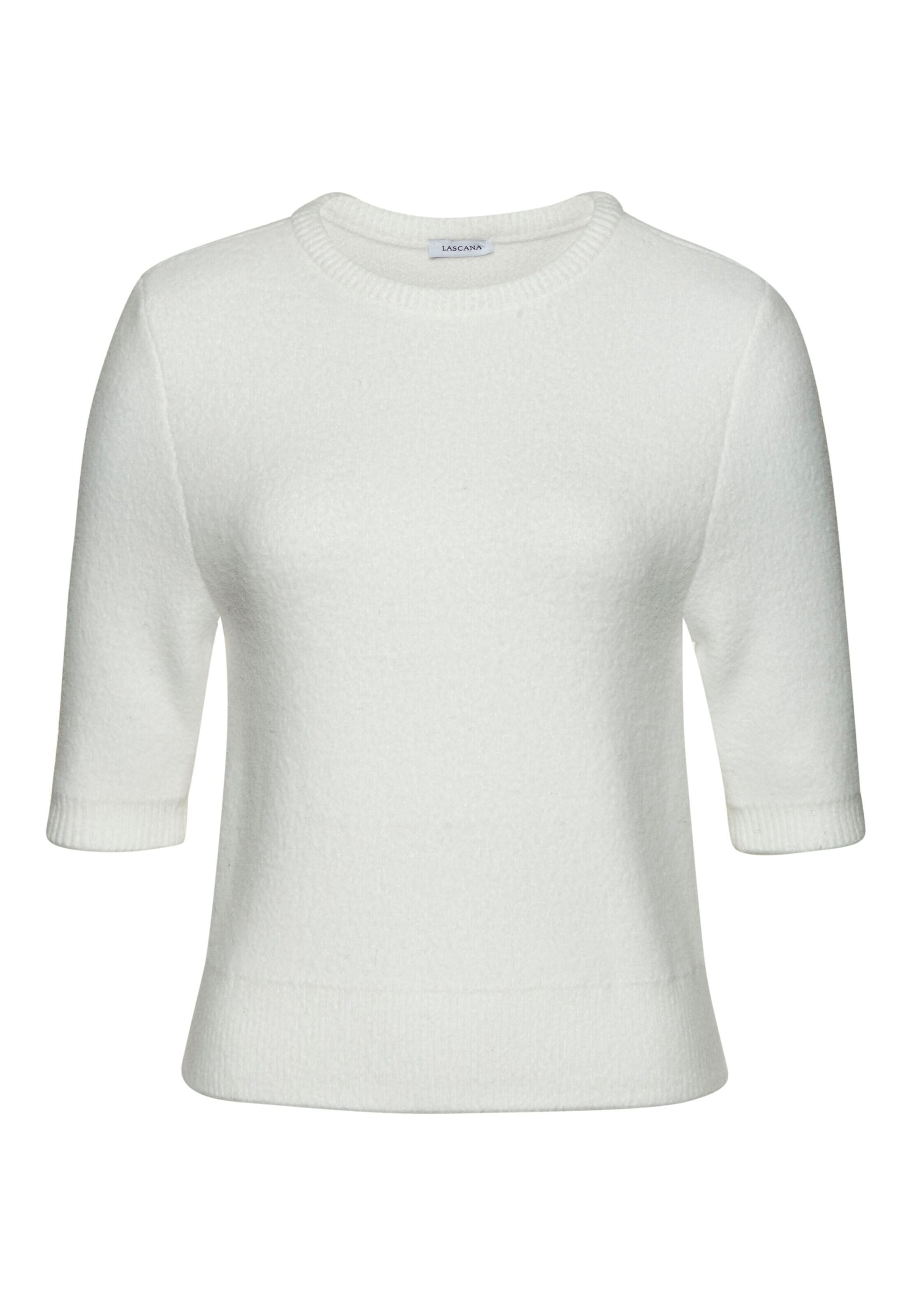 LASCANA Pullover i hvid: forside