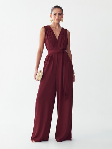 BWLDR - Jumpsuit 'ALINA' en rojo