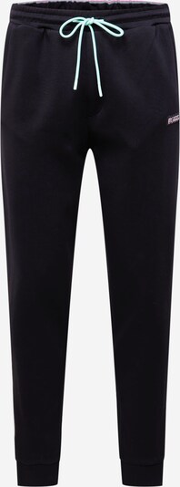Pantaloni sport 'Hadiko 1' BOSS Green pe albastru aqua / verde smarald / roșu / negru, Vizualizare produs