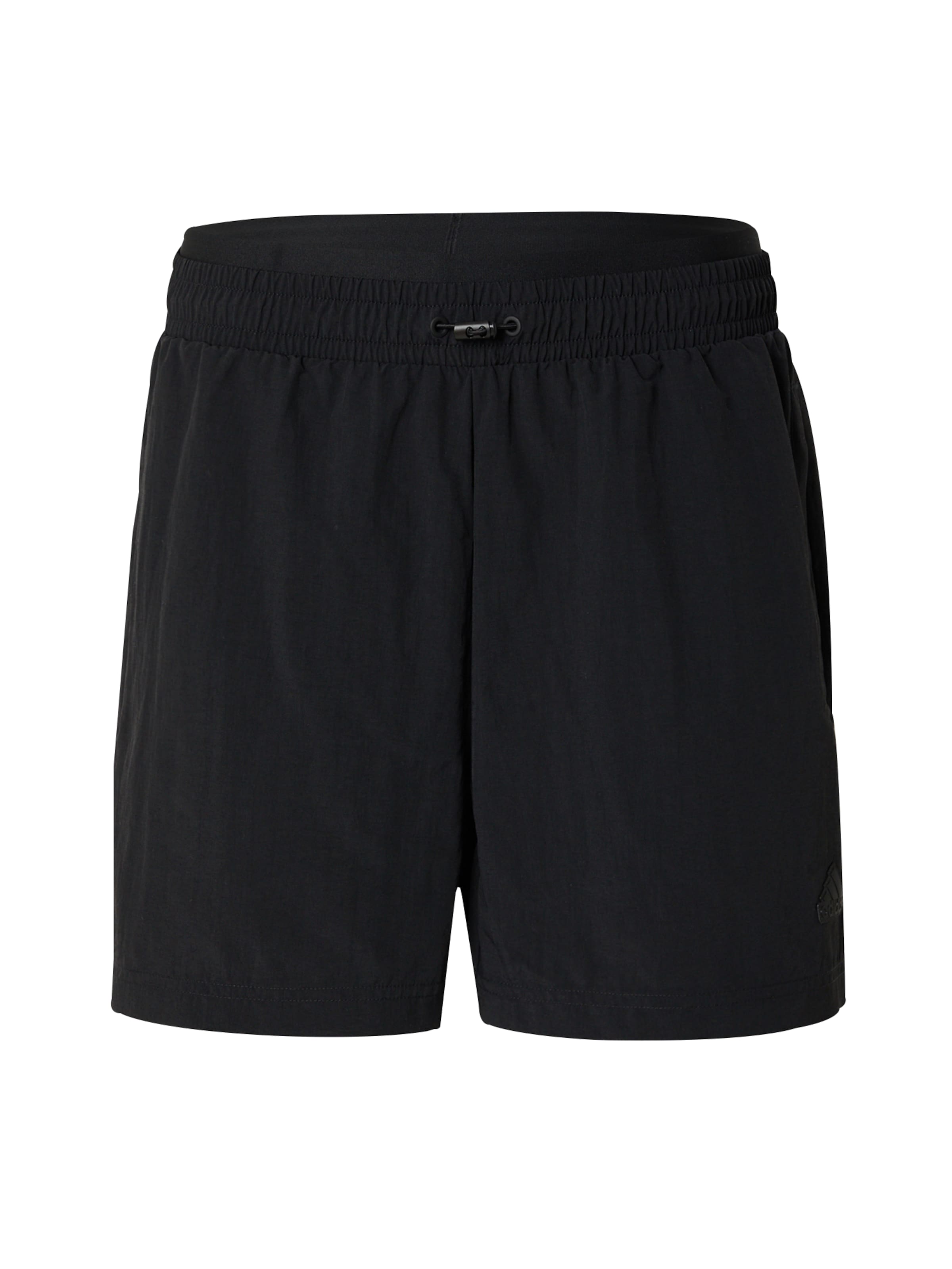 ADIDAS SPORTSWEAR Спортен панталон 'City Escape' в черно: отпред