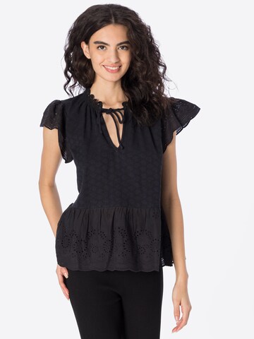 Summery Copenhagen Bluse 'Anna' i sort: forside